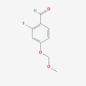 2-Fluoro-4-(methoxymethoxy)benzaldehyde - 2025821-71-8