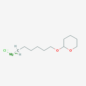 6-(2-Tetrahydro-2H-pyranoxy)hexylmagnesium chloride - 69049-76-9