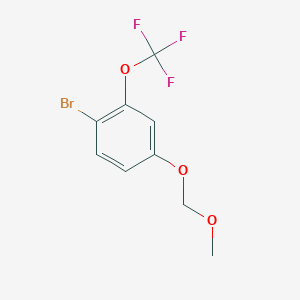 1-Bromo-4-(methoxymethoxy)-2-(trifluoromethoxy)benzene - 2158298-53-2
