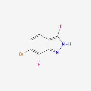 6-Bromo-7-fluoro-3-iodo-1H-indazole - 2432848-78-5