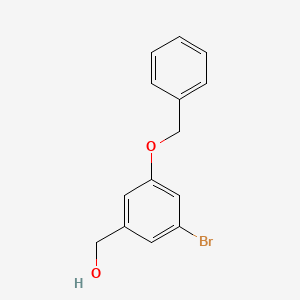 3-Benzyloxy-5-bromobenzyl alcohol - 123926-59-0