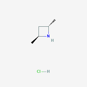 (2S,4S)-2,4-Dimethylazetidine hydrochloride - 470666-35-4