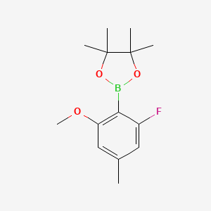 2-Fluoro-6-methoxy-4-methylphenylboronic acid pinacol ester - 2121513-46-8