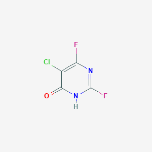 5-Chloro-2,6-difluoro-pyrimidin-4-ol - 173244-06-9