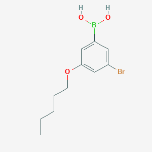 5-Bromo-3-pentyloxyphenylboronic acid - 2121512-33-0