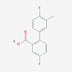 5-Fluoro-2-(4-fluoro-3-methylphenyl)benzoic acid - 139911-15-2