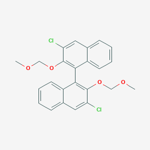 3,3'-Dichloro-2,2'-bis(methoxymethoxy)-(+-)-1,1'-binaphthalene - 142010-86-4