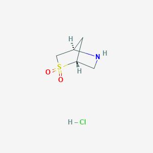 (1R,4R)-2-Thia-5-azabicyclo[2.2.1]heptane 2,2-dioxide hydrochloride - 2231666-40-1
