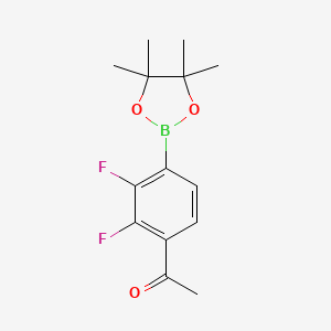 4-Acetyl-2,3-difluorophenylboronic acid pinacol ester - 2121511-81-5