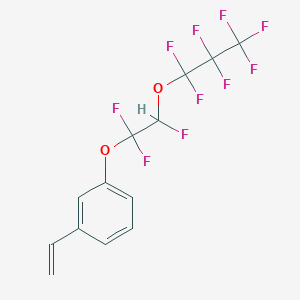 1-Ethenyl-3-[1,1,2-trifluoro-2-(heptafluoropropoxy)ethoxy]benzene - 129051-93-0