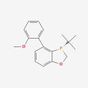 (S)-3-(tert-Butyl)-4-(2-methoxyphenyl)-2,3-dihydrobenzo[d][1,3]oxaphosphole - 2448646-14-6