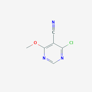 4-Chloro-6-methoxypyrimidine-5-carbonitrile - 425394-86-1
