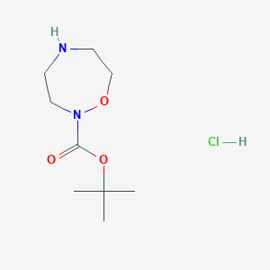 [1,2,5]Oxadiazepane-2-carboxylic acid tert-butyl ester hydrochloride - 1350362-73-0