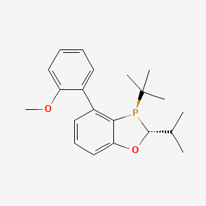 (2R,3R)-3-(tert-Butyl)-2-isopropyl-4-(2-methoxyphenyl)-2,3-dihydrobenzo[d][1,3]oxaphosphole - 2565792-63-2