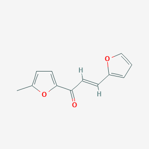 (2E)-3-(Furan-2-yl)-1-(5-methylfuran-2-yl)prop-2-en-1-one - 343571-09-5