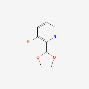 3-Bromo-2-(1,3-dioxolan-2-yl)pyridine - 1651230-77-1