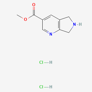 6,7-Dihydro-5H-pyrrolo[3,4-b]pyridine-3-carboxylic acid methyl ester dihydrochloride - 1965310-13-7