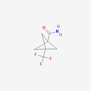 3-(Trifluoromethyl)bicyclo[1.1.1]pentane-1-carboxamide - 1877049-55-2
