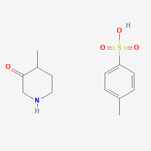 4-methylbenzenesulfonic acid;4-methylpiperidin-3-one - 2173098-62-7