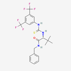 (2R)-2-[[[[3,5-Bis(trifluoromethyl)phenyl]amino]thioxomethyl]amino]-3,3-dimethyl-N-(phenylmethyl)butanamide - 2209087-17-0