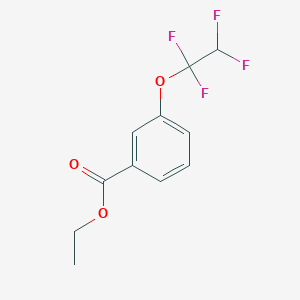 3-(1,1,2,2-Tetrafluoro-ethoxy)-benzoic acid ethyl ester - 773134-76-2