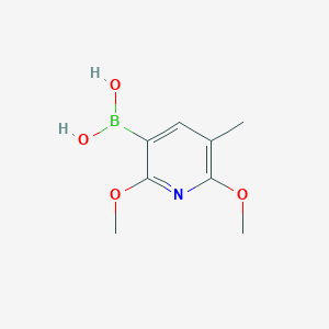 2,6-Dimethoxy-5-methylpyridine-3-boronic acid - 2121514-98-3