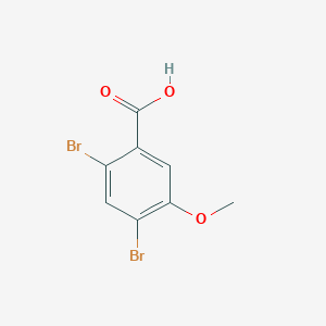 2,4-Dibromo-5-methoxybenzoic acid - 121789-22-8