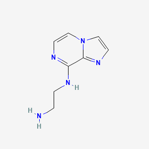 N1-(Imidazo[1,2-a]pyrazin-8-yl)ethane-1,2-diamine - 956722-44-4