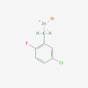 5-Chloro-2-fluorobenzylzinc bromide - 214976-40-6