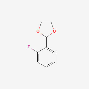 2-(2-Fluorophenyl)-1,3-dioxolane - 133393-02-9