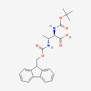 (2R,3R)-(Fmoc-Amino)-2-(boc-amino)butyric acid (Fmoc-D-Abu(3R-Boc-Amino)-OH) - 338972-24-0