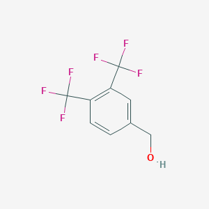 3,4-Bis(trifluoromethyl)benzyl alcohol - 957207-06-6