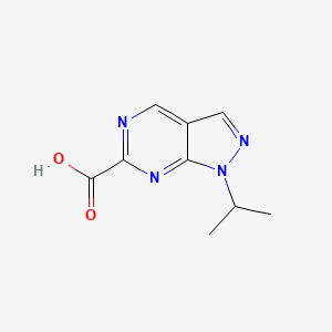 1-Isopropylpyrazolo[3,4-d]pyrimidine-6-carboxylic acid - 2060594-39-8