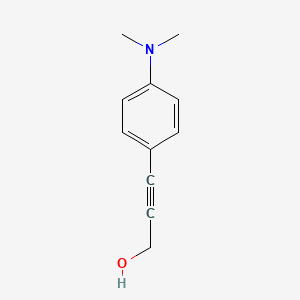 3-(4-Dimethylamino-phenyl)-prop-2-yn-1-ol - 193957-50-5