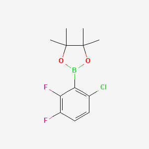 2,3-Difluoro-6-chlorophenylboronic acid pinacol ester - 2121514-33-6