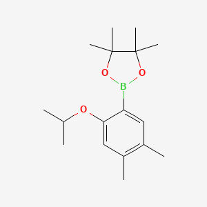 2-(4,5-Dimethyl-2-isopropoxyphenyl)-4,4,5,5-tetramethyl-1,3,2-dioxaborolane - 2121511-73-5