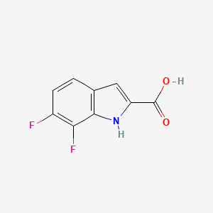 6,7-Difluoro-1H-indole-2-carboxylic acid - 247564-68-7