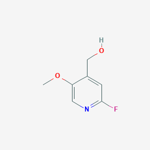 2-Fluoro-5-methoxypyridine-4-methanol - 1227573-98-9