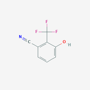 3-Hydroxy-2-(trifluoromethyl)benzonitrile - 731002-48-5