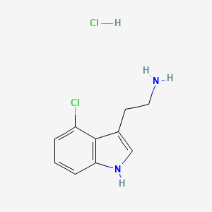 2-(4-Chloro-1H-indol-3-YL)ethanamine hcl - 1987175-53-0