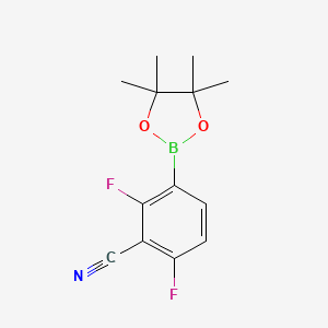 2,4-Difluoro-3-cyanophenylboronic acid pinacol ester - 2216724-47-7