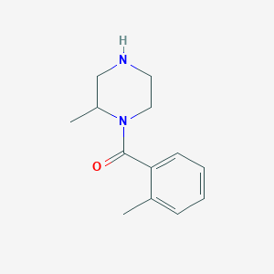 2-Methyl-1-(2-methylbenzoyl)piperazine - 1240577-29-0