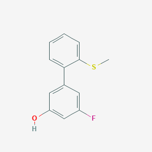 3-Fluoro-5-(2-methylthiophenyl)phenol - 187392-78-5