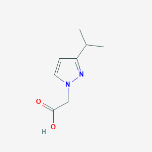 2-(3-Isopropyl-1H-pyrazol-1-yl)acetic acid - 1531555-49-3