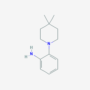 2-(4,4-Dimethyl-1-piperidyl)aniline - 1280642-23-0