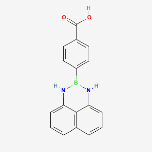 2-(4-Carboxyphenyl)-2,3-dihydro-1H-naphtho[1,8-de][1,3,2]diazaborinine - 2724208-18-6