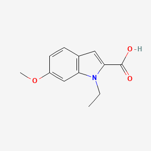1-Ethyl-6-methoxy-1H-indole-2-carboxylic acid - 1240579-05-8