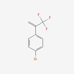 1-Bromo-4-(3,3,3-trifluoroprop-1-en-2-yl)benzene - 136476-20-5