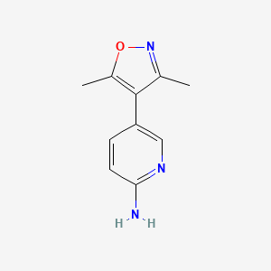 5-(Dimethyl-1,2-oxazol-4-yl)pyridin-2-amine - 1177269-12-3