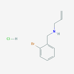 [(2-Bromophenyl)methyl](prop-2-en-1-yl)amine hydrochloride - 1240569-05-4